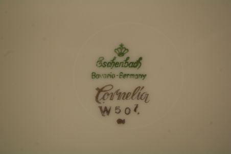 (n-8151/4) Bavaria Eschenbach Cornelia praetaldrikud, 6tk