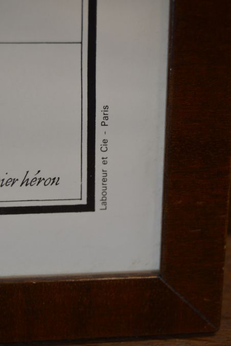 (n-8153) Jean Oliver Heron 1978 a raamitud trükk