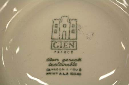 (n-8160/2) Faiencerie de Gien, serveerimisvaagen