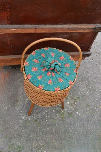 (n-8161) Retro käsitöökast 2