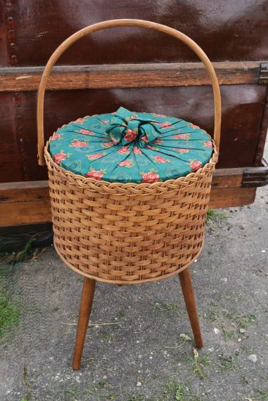 (n-8161) Retro käsitöökast