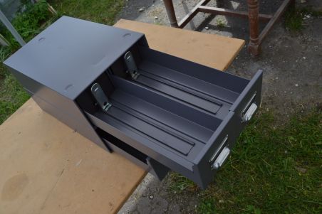 (n-8164) Metallist kartoteegikapid, 2 tk komplektis