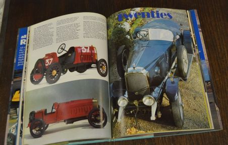 (n-8167) Raamat vanematest võidusõiduautodest, aastast 1973