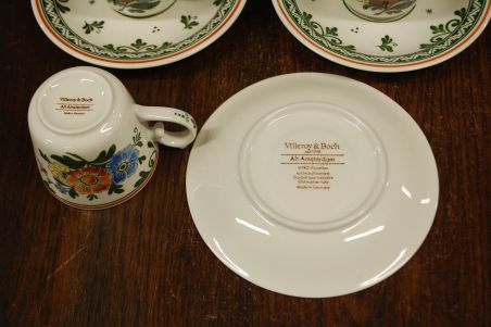 (n-8168/1) Villeroy & Boch Alt Amsterdam, kohvitassid-taldrikud 6tk