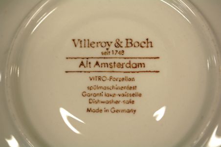 (n-8168/1) Villeroy & Boch Alt Amsterdam, kohvitassid-taldrikud 6tk