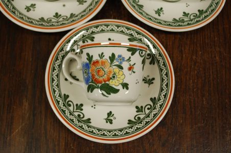 (n-8168/2) Villeroy & Boch Alt Amsterdam, kohvitassid-taldrikud 6tk