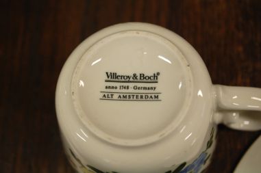 (n-8168/2) Villeroy & Boch Alt Amsterdam, kohvitassid-taldrikud 6tk