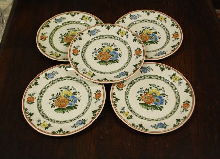 (n-8168/3) Villeroy & Boch Alt Amsterdam, salatitaldrikud 5tk