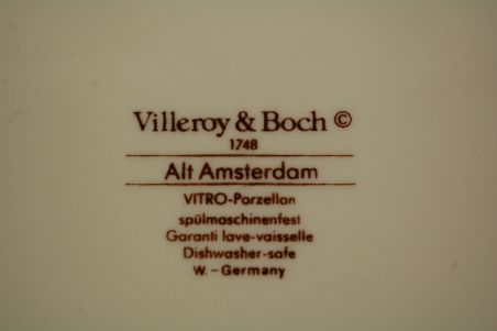 (n-8168/3) Villeroy & Boch Alt Amsterdam, salatitaldrikud 5tk