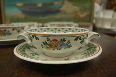 (n-8168/5) Villeroy & Boch Alt Amsterdam, puljongiikausid-taldrikud 5tk