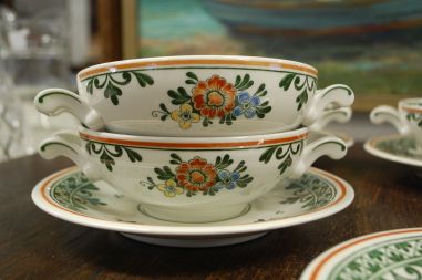 (n-8168/5) Villeroy & Boch Alt Amsterdam, puljongiikausid-taldrikud 5tk