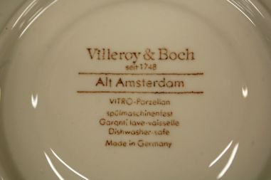 (n-8168/5) Villeroy & Boch Alt Amsterdam, puljongiikausid-taldrikud 5tk
