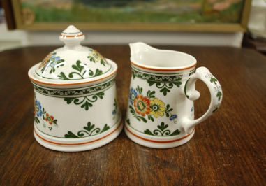 (n-8168/6) Villeroy & Boch Alt Amsterdam, suhkrutoos ja koorekann