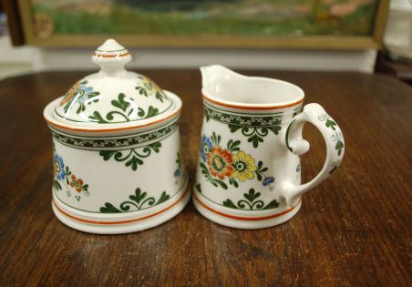 (n-8168/6) Villeroy & Boch Alt Amsterdam, suhkrutoos ja koorekann