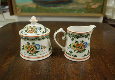 (n-8168/6) Villeroy & Boch Alt Amsterdam, suhkrutoos ja koorekann