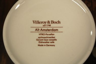 (n-8168/6) Villeroy & Boch Alt Amsterdam, suhkrutoos ja koorekann