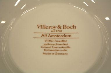 (n-8168/9) Villeroy & Boch Alt Amsterdam, suur tirin