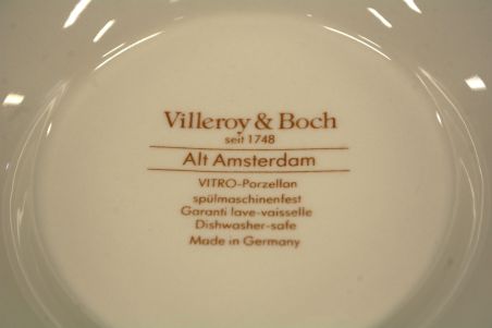 (n-8168/9) Villeroy & Boch Alt Amsterdam, suur tirin