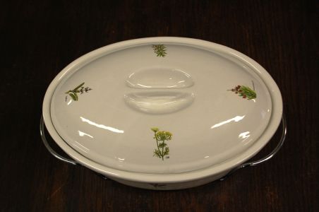 (n-8172) Taimemustriga ahjuvorm metallraamis