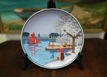 (n-8173/1) Villeroy & Boch kollektsioontaldrik "Talv"