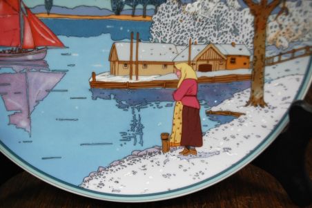 (n-8173/1) Villeroy & Boch kollektsioontaldrik "Talv"