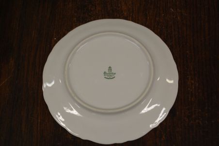 (n-8177/5) Winterling Kirchenlamitz, viinamarjalehetedega salatitaldrikud, 4tk