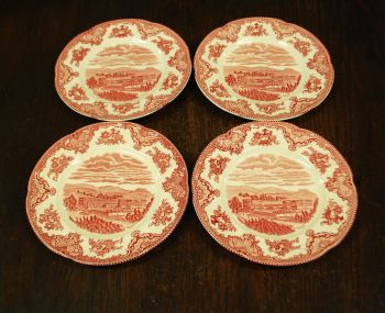 (n-8178/1) Johnson Brothers, Old Britain Castles, salatitaldrikud, 4tk