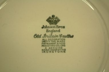 (n-8178/1) Johnson Brothers, Old Britain Castles, salatitaldrikud, 4tk
