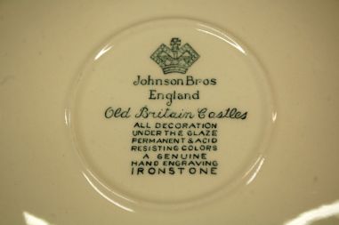(n-8178/2) Johnson Brothers, Old Britain Castles, kohvitassid-taldrikud, 5tk