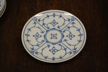 (n-8179/1) Bavaria Winterling Schwarzenbach, õlelille mustriga salatitaldrikud, 4tk 2