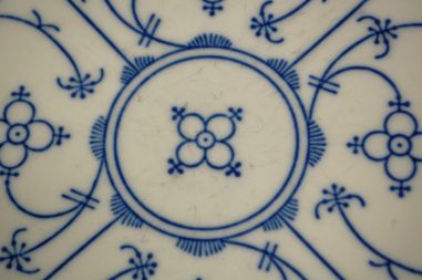 (n-8179/1) Bavaria Winterling Schwarzenbach, õlelille mustriga salatitaldrikud, 4tk