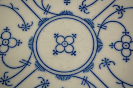 (n-8179/1) Bavaria Winterling Schwarzenbach, õlelille mustriga salatitaldrikud, 4tk