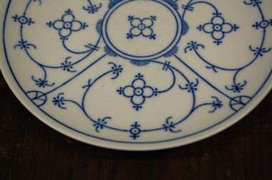 (n-8179/1) Bavaria Winterling Schwarzenbach, õlelille mustriga salatitaldrikud, 4tk