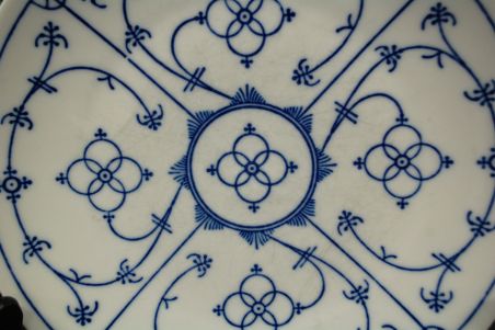 (n-8179/1) Bavaria Winterling Schwarzenbach, õlelille mustriga praetaldrikud, 4tk