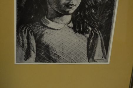 (P-1157) Viiralt trükirepro Catherine Boullairei portree ,  Rootsis välja antud trükirepro