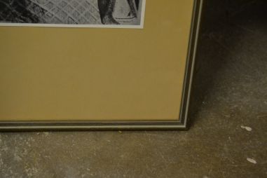 (P-1157) Viiralt trükirepro Catherine Boullairei portree ,  Rootsis välja antud trükirepro
