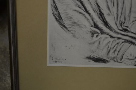 (P-1159) Viiralt trükirepro Kunstnik Martin Baer raamatuga, Rootsis välja antud trükirepro