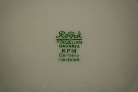(n-8194) KPM Bavaria Royal Porzellan, valge vaas
