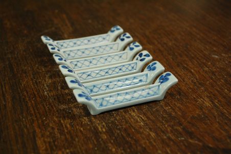 (n-8204) Royal Copenhgen Aluminia "Tranquebar" võikoerad nr 11/1128, 6tk