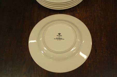 (n-8223) Royal Creamware, supi-pastataldrikud, 6tk