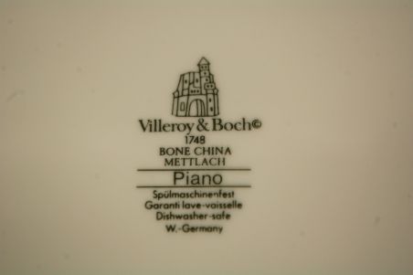 (n-8225/3) Villeroy & Boch Mettlach, Piano suur ovaalne vaagen