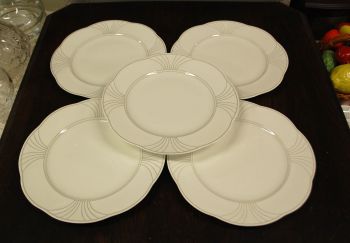(n-8225/5) Villeroy & Boch Mettlach, Piano praetaldrikud, 5tk
