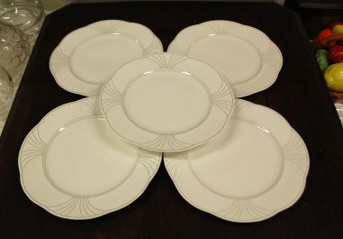 (n-8225/5) Villeroy & Boch Mettlach, Piano praetaldrikud, 5tk
