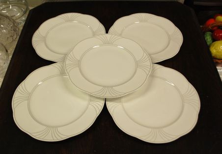 (n-8225/5) Villeroy & Boch Mettlach, Piano praetaldrikud, 5tk