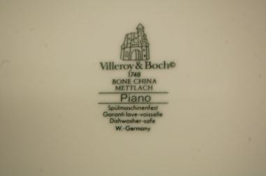 (n-8225/5) Villeroy & Boch Mettlach, Piano praetaldrikud, 5tk