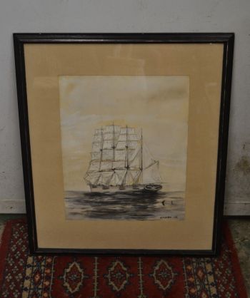 (L-874) Huvitav purjelaevaga maal, 1952