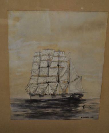 (L-874) Huvitav purjelaevaga maal, 1952