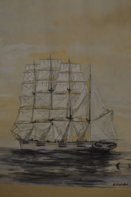 (L-874) Huvitav purjelaevaga maal, 1952