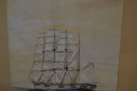 (L-874) Huvitav purjelaevaga maal, 1952