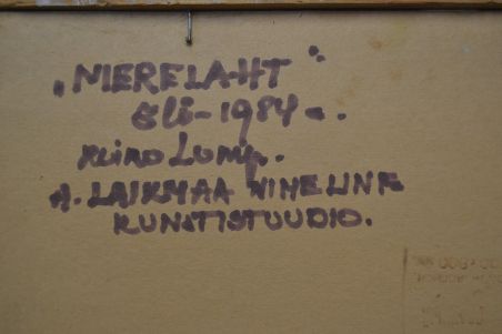 (L-873) Heino Lomp, Merelaht , 1984